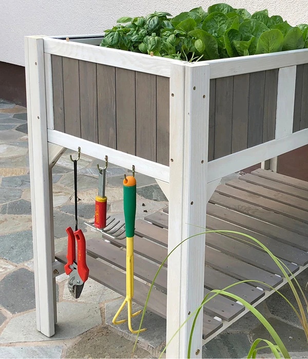 Habau Hochbeet Klara, Ca. B119/H89/T57 Cm 7 Habau Hochbeet Klara, Ca. B119/H89/T57 Cm – Bild 5