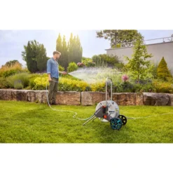 GARDENA Metall-Schlauchwagen CleverRoll M Set -Angebote Biohort Store 4266581 WE MO 001 GardenaMetallschlauchwagenSetGartenbewaesserung