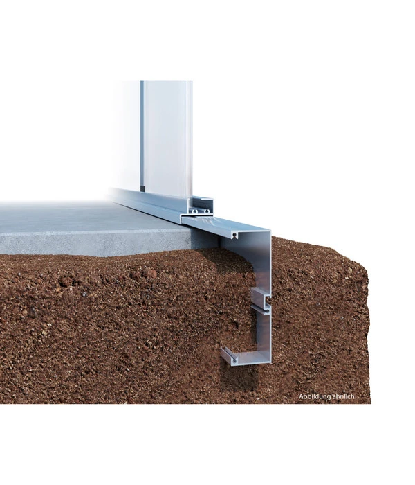 KGT Fundamentrahmen Gewächshaus Novum II 3 KGT Fundamentrahmen Gewächshaus Novum II