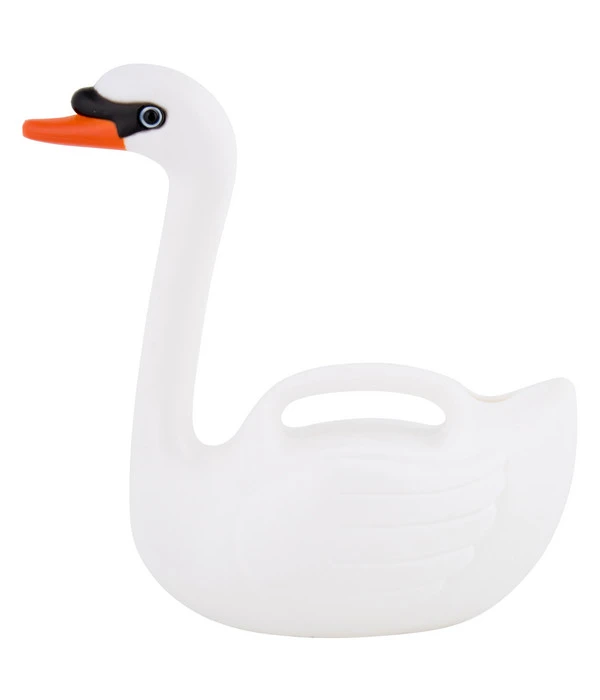 ESSCHERT DESIGN Esschert Kunststoff-Gießkanne Schwan, Weiß, 2 L 3 ESSCHERT DESIGN Esschert Kunststoff-Gießkanne Schwan, Weiß, 2 L