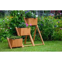 Dobar Holz-Pflanztreppe Klappbar, Ca. B41/H85/T55 Cm 16 Dobar Holz-Pflanztreppe Klappbar, Ca. B41/H85/T55 Cm -Angebote Biohort Store 4363859 WE MO 004 dobarHolzPflanztreppeklappbar