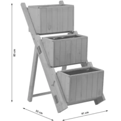 Dobar Holz-Pflanztreppe Klappbar, Ca. B41/H85/T55 Cm 17 Dobar Holz-Pflanztreppe Klappbar, Ca. B41/H85/T55 Cm -Angebote Biohort Store 4363875 WE DE 002 dobar Holz Pflanzentreppe klappbar