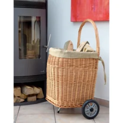 Dobar Kaminholzwagen, Ca. B45/H93/T43 Cm -Angebote Biohort Store 4364444 WE MO 002 dobarKaminholzwagen