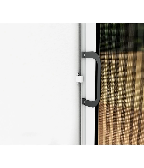 Hecht Alu-Plissee-Tür Professional, Ca. B125/H220 Cm 6 Hecht Alu-Plissee-Tür Professional, Ca. B125/H220 Cm – Bild 4