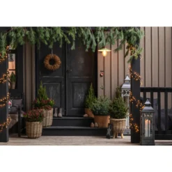 Van Der Leeden Rattan-Pflanzkorb, Grau-braun -Angebote Biohort Store 4372603 43742611 4372629 WE MO 005 DehnerWinterschutzTopfausKokosfaser