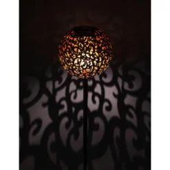 Dehner Solarstab Kugelleuchte Luanda, Ca. Ø16/H120 Cm -Angebote Biohort Store 4405049 WE MO 002 SolarstabLuanda