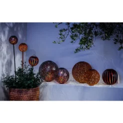 Dehner Solarstab Kugelleuchte Luanda, Ca. Ø16/H120 Cm -Angebote Biohort Store 4405049 WE MO 005 SolarstabKugelleuchteLuanda