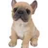 Dehner Polyresin-Französische Bulldogge Welpe, Ca. B16,5/H18/T13 Cm