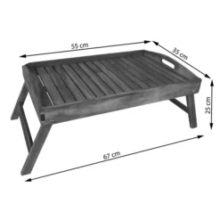 Dehner Klappbares Tablett Macao, Ca. B67/H25/T35 -Angebote Biohort Store 4423596 WE BG 001 DehnerklappbaresTablettMacao