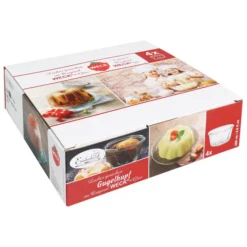 Einkochwelt WECK® Gugelhupfglas, 280 Ml, 4er-Set