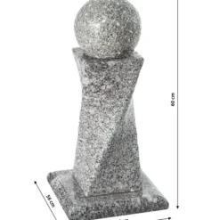 Dehner Granit-Gartenbrunnen Tower, Ca. B56/H60/T56 Cm -Angebote Biohort Store 4451621 WE DE 001 DehnerGranitGartenBrunnenTower