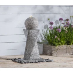 Dehner Granit-Gartenbrunnen Tower, Ca. B56/H60/T56 Cm -Angebote Biohort Store 4451621 WE MO 002 DehnerGranitGartenBrunnenTowerNEU