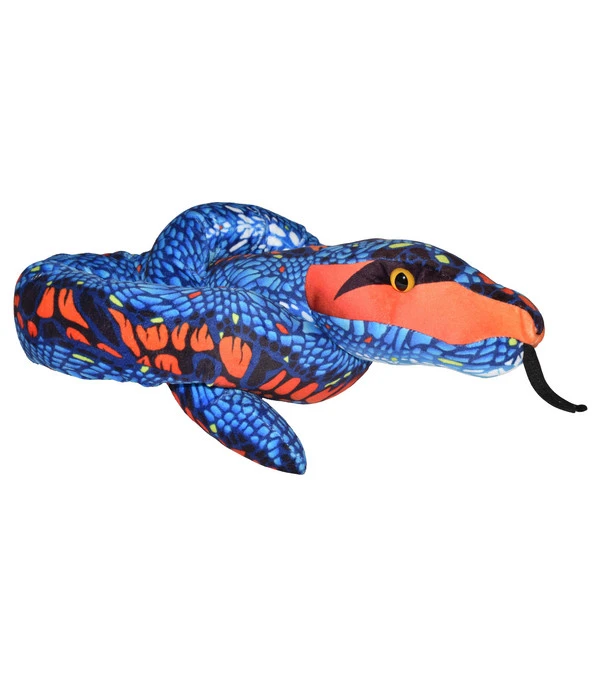 WILD REPUBLIC® Stofftier Schlange Orange Blue 3 WILD REPUBLIC® Stofftier Schlange Orange Blue