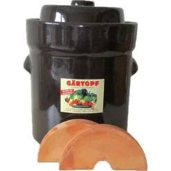 Ton-Gärtopf, Dunkelbraun Glasiert -Angebote Biohort Store 481234 208850 208868 208876 WE DE 001 TonGaertopfbraunglasiert