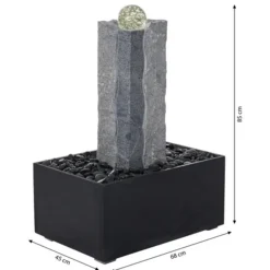 Dehner Granit-Gartenbrunnen Beata, Ca. B68/H85/T45 Cm -Angebote Biohort Store 5162235 WE BG 001 GranitBeataBrunnen