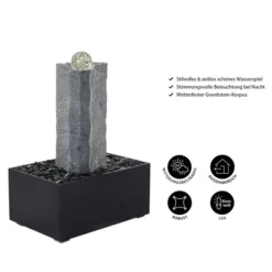 Dehner Granit-Gartenbrunnen Beata, Ca. B68/H85/T45 Cm -Angebote Biohort Store 5162235 WE IG 001 GranitBrunnenBeataNEU