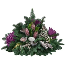 Grabbukett, Dreieckig, Pink, Ca. B70/H40/T40 Cm