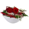 Dehner Keramik-Jardiniere Mit Longlife-Rose, Rot, Ca. B23/H15/T12 Cm -Angebote Biohort Store 6034466 WE FS 001 LL JardiniereGr ROT