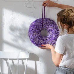 Dehner Kranz Statice, Lila, Ca. Ø40 Cm -Angebote Biohort Store 62738902 WE MO 001 KranzStaticeLila40cm