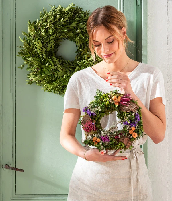 Dehner Kranz Wild-Pistazie, Ca. Ø36 Cm 4 Dehner Kranz Wild-Pistazie, Ca. Ø36 Cm – Bild 2