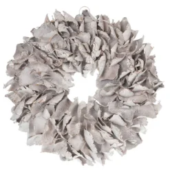 Dehner Kranz Palm Petal Whitewash, Ca. Ø40 Cm