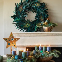Adventsgesteck Peacock, Ca. B30/H22/T20 Cm -Angebote Biohort Store 6424469 6424477 6424493 6031983 WE MO 001 PeacockAdvent2022