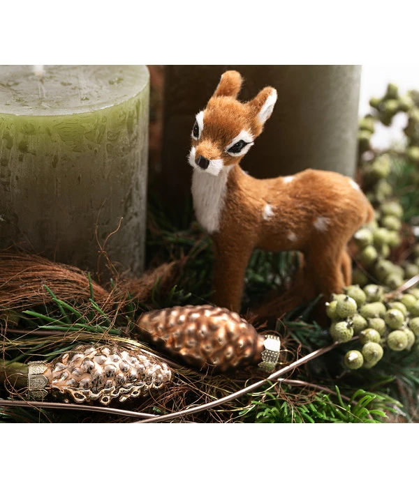 Adventsgesteck Ebony, Ca. Ø33/H26 Cm 5 Adventsgesteck Ebony, Ca. Ø33/H26 Cm – Bild 3