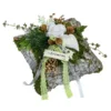 Grabgesteck Aus Rinde, Eckig, Weiß, Ca. B23/H15/T23 Cm -Angebote Biohort Store 6461362 WE FS 001 KissenRindeWeiss30cmAllerheiligen2023