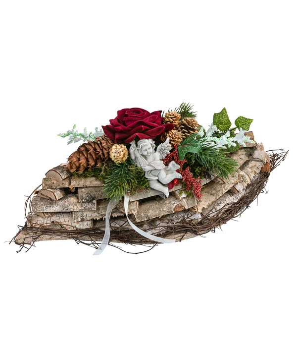 Grabgesteck Sören, Oval, Ca. B32/H16/T16 Cm 3 Grabgesteck Sören, Oval, Ca. B32/H16/T16 Cm