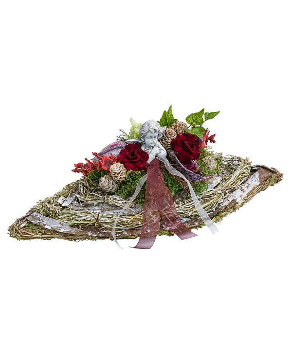 Grabgesteck Perth, Oval, Ca. B40/H16/T15 Cm 2 Grabgesteck Perth, Oval, Ca. B40/H16/T15 Cm