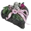 Grabgesteck, Herzförmig, Rosa, Ca. B25/H20/T20 Cm -Angebote Biohort Store 6462683 WE FS 002 RebenherzEngelMAAllerheiligen2023