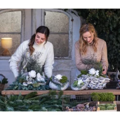 Grabgesteck Stille, Oval, Ca. B50/H50/T25 Cm -Angebote Biohort Store 6462949 WE MO 002 SerieStillePremiumAllerheiligen2023