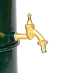 RENNER Metall-Regentonne Inkl. Gelochtem Deckel Und Sockel, 150 L, Dunkelgrün 16 RENNER Metall-Regentonne Inkl. Gelochtem Deckel Und Sockel, 150 L, Dunkelgrün -Angebote Biohort Store 6609606 WE DE 002 RegenwasserSammeltonnemitgelochtemDeckelundSockel150l