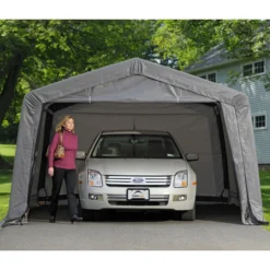 Shelter Logic Garage In-a-Box, Ca. B370/H260/T490 Cm -Angebote Biohort Store 6610430 WE MO 002 50NorthWeidezeltGarage done