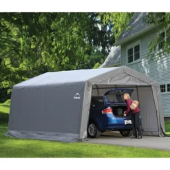 Shelter Logic Garage In-a-Box, Ca. B370/H260/T490 Cm -Angebote Biohort Store 6610430 WE MO 003 50NorthWeidezeltGarage done