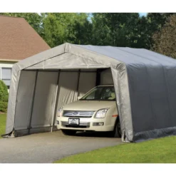 Shelter Logic Garage In-a-Box, Ca. B370/H260/T490 Cm -Angebote Biohort Store 6610430 WE MO 004 50NorthWeidezeltGarage done