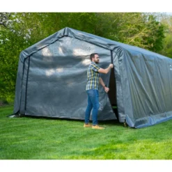 Shelter Logic Garage In-a-Box, Ca. B370/H260/T490 Cm -Angebote Biohort Store 6610430 WE MO 012 WeidezeltGarage