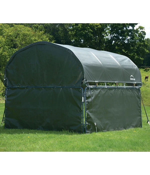 Shelter Logic Erweiterung Für Pferdestallüberdachung, Ca. B370/H170/T370 Cm 6 Shelter Logic Erweiterung Für Pferdestallüberdachung, Ca. B370/H170/T370 Cm – Bild 4