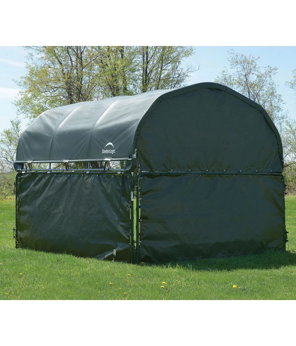 Shelter Logic Erweiterung Für Pferdestallüberdachung, Ca. B370/H170/T370 Cm 7 Shelter Logic Erweiterung Für Pferdestallüberdachung, Ca. B370/H170/T370 Cm – Bild 5