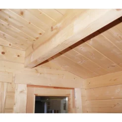 Finnhaus Gartenhaus Trondheim 70-A, Inkl. Seitendach Links -Angebote Biohort Store 6619167 WE DE 006 FinnhausGartenhaus