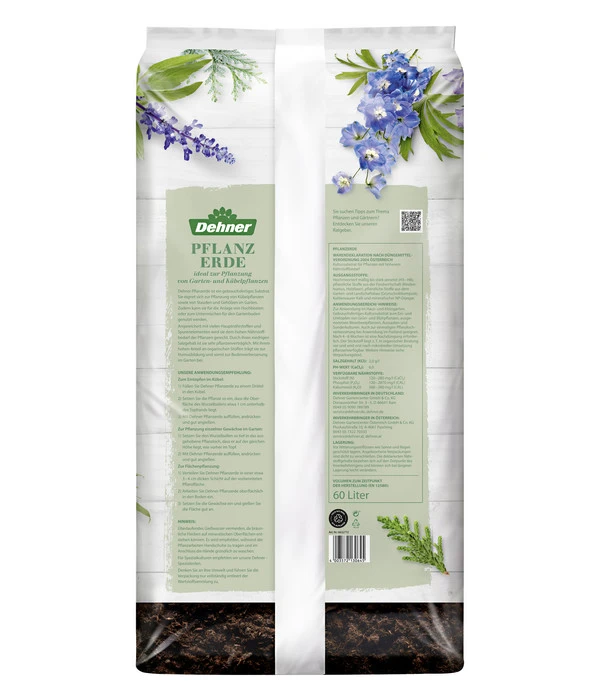 Dehner Pflanzerde, 39 X 60 Liter 4 Dehner Pflanzerde, 39 X 60 Liter – Bild 2