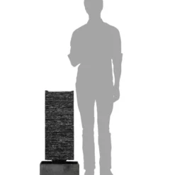 Climaqua Naturschiefer-Wasserwand Liv 16 Climaqua Naturschiefer-Wasserwand Liv -Angebote Biohort Store 6646061 WE IG 001 ClimaquaWasserwandLivAnthrazit