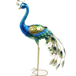 Dehner Metall-Pfau, Aufrecht, Ca. H73 Cm