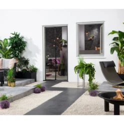 Hecht Magnet-Lamellenvorhang Deluxe, Ca. B100/H220 Cm -Angebote Biohort Store 6672646 WE MO 002 Lamellenvorhangschwarz