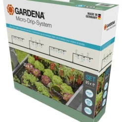 GARDENA Micro-Drip-System Starter-Set Für Hochbeete & Beete