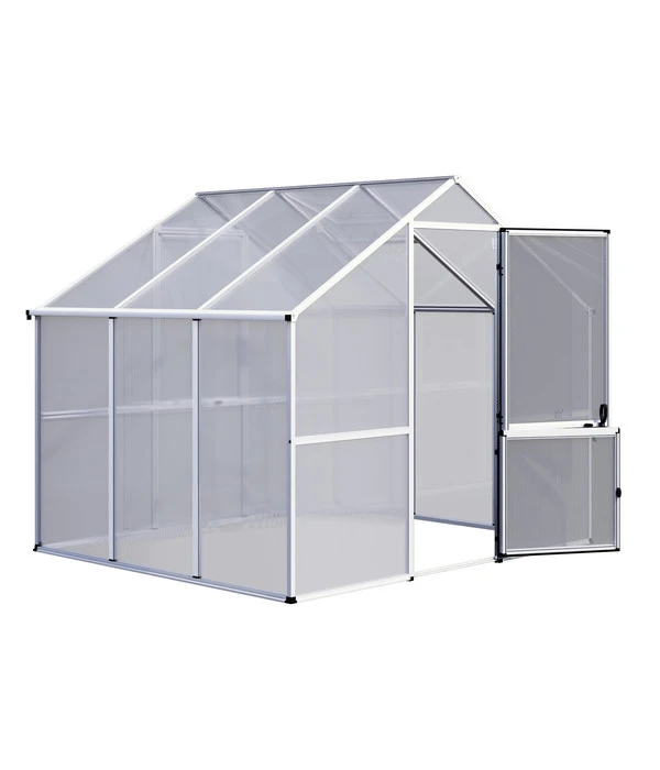 KGT Gewächshaus Enzian III, Ca. B267/H227/T227 Cm 3 KGT Gewächshaus Enzian III, Ca. B267/H227/T227 Cm