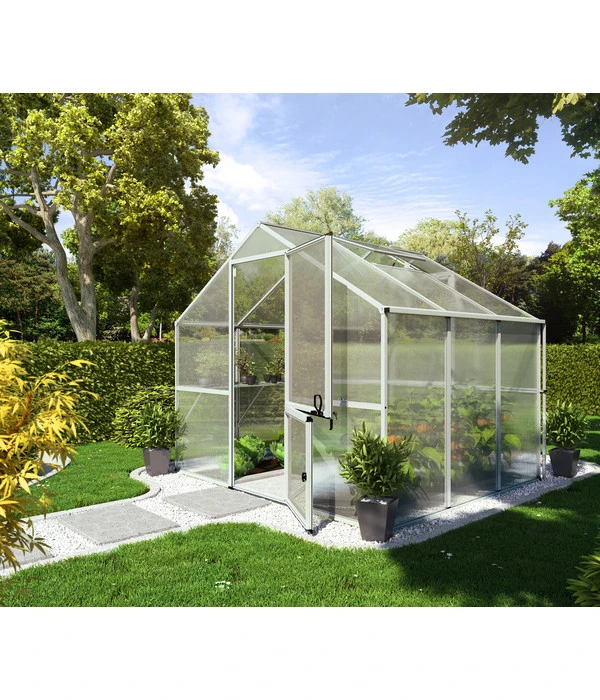 KGT Gewächshaus Enzian III, Ca. B267/H227/T227 Cm 4 KGT Gewächshaus Enzian III, Ca. B267/H227/T227 Cm – Bild 2