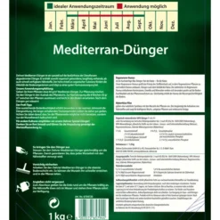 Dehner Mediterran-Dünger, 1 Kg 6 Dehner Mediterran-Dünger, 1 Kg -Angebote Biohort Store 6704720 WE DE 001 Mediterranduenger1kgMQ