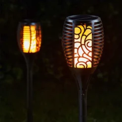 Dehner Solar-Flammenfackel Jumbo, Ca. Ø12/H75 Cm -Angebote Biohort Store 6707822 WE MO 002 SolarFlammenfackelJumbo