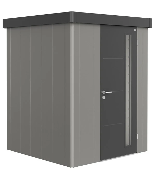 Biohort Gerätehaus Neo A, Quarzgrau/dunkelgrau 3 Biohort Gerätehaus Neo A, Quarzgrau/dunkelgrau